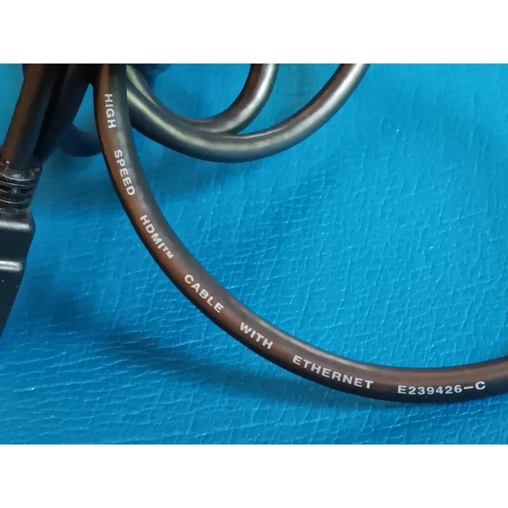 Cable 6 Ft HDMI Black Premium High Speed